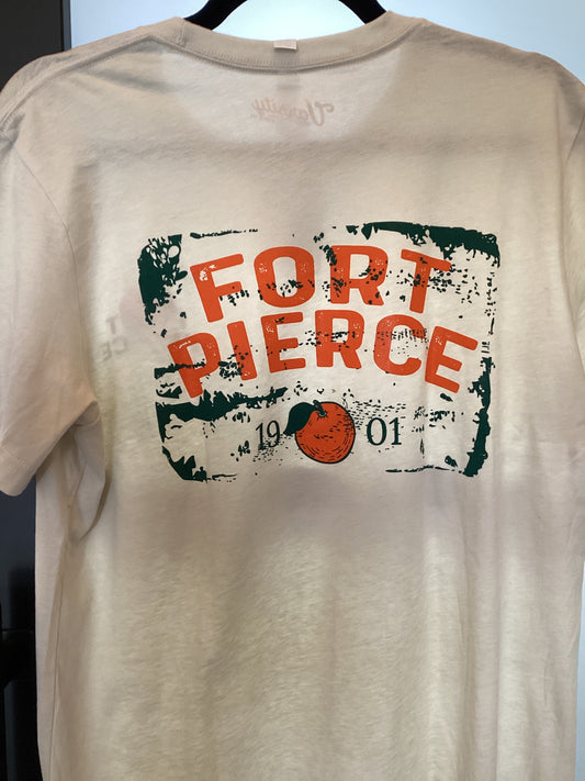 Fort Pierce License Plate Shirt