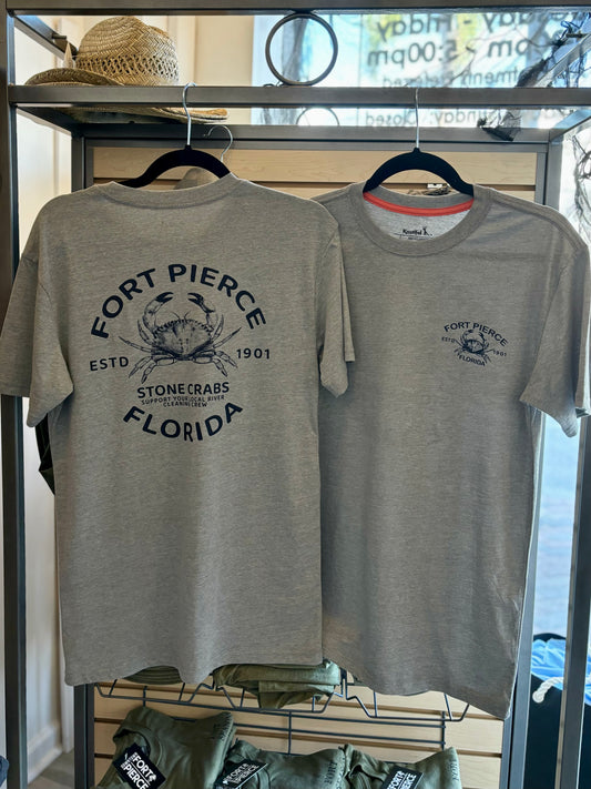Stone Crab Cleanup Crew Fort Pierce Shirt