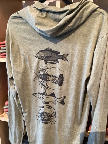 Fort Seasons Hooded LongSleeve Sportsman Shirt