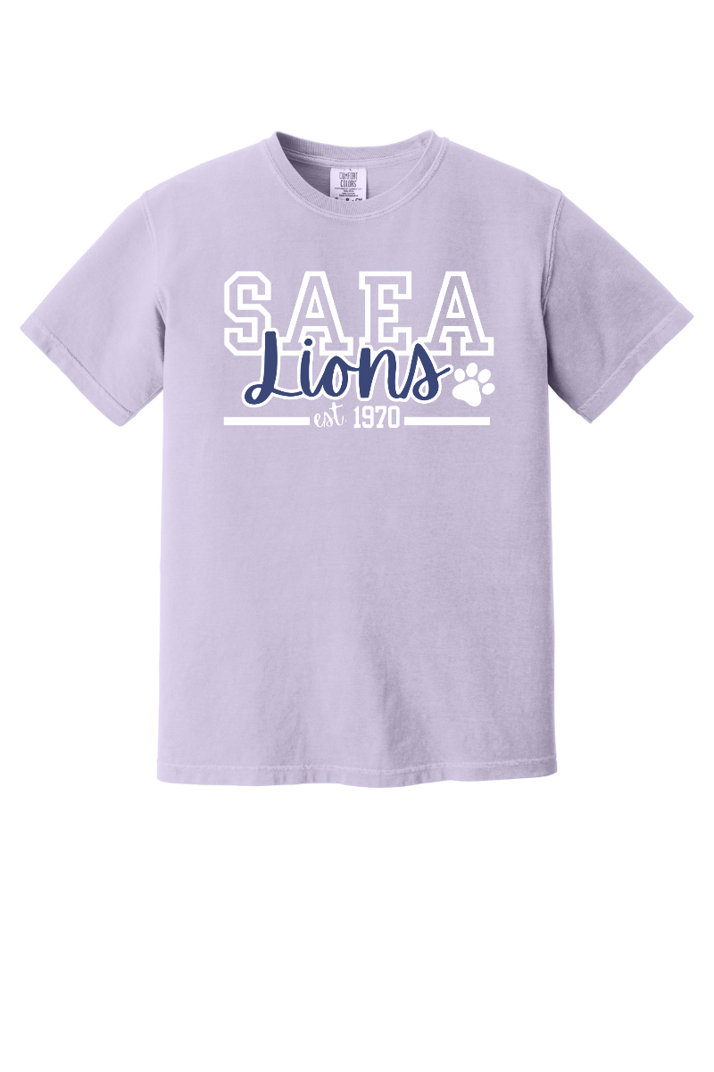 **Pre-Sale** SAEA Lions Adult Spirit Shirt