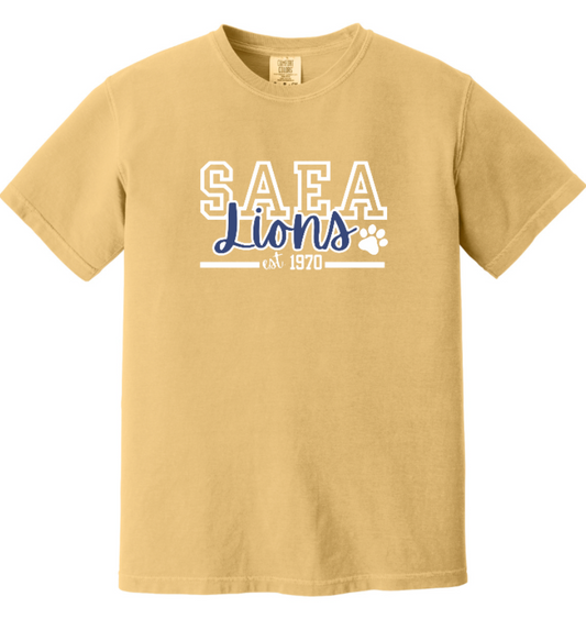 **Pre-Sale** SAEA Lions Adult Spirit Shirt