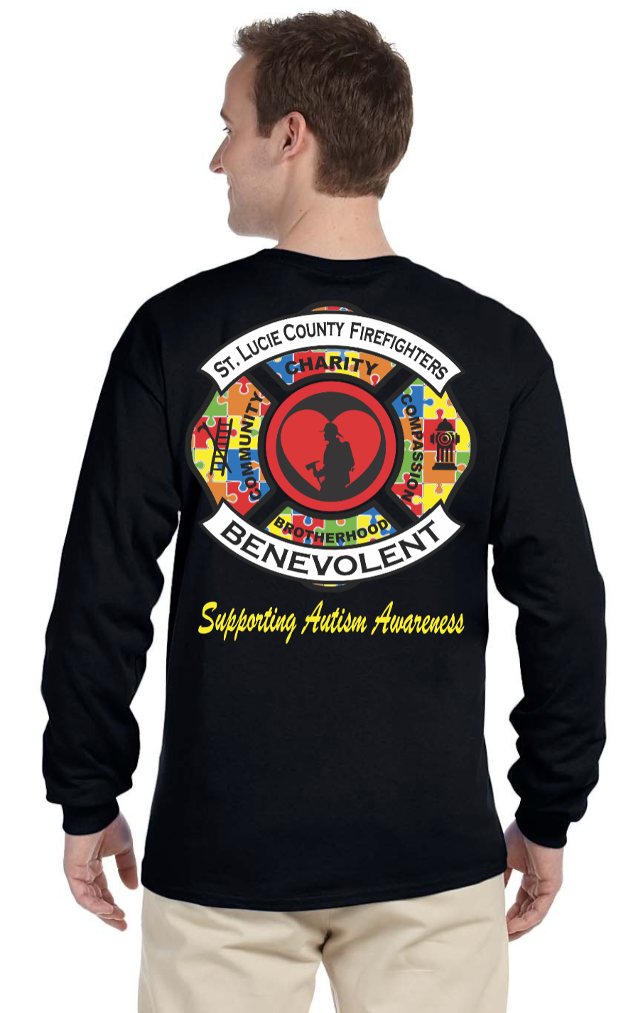 Benevolent Autism Shirts - Cotton Long Sleeve (2 Color Options)