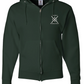 Adult Full-Zip Hoodie SAEA - Green (6-12th Grade Only)