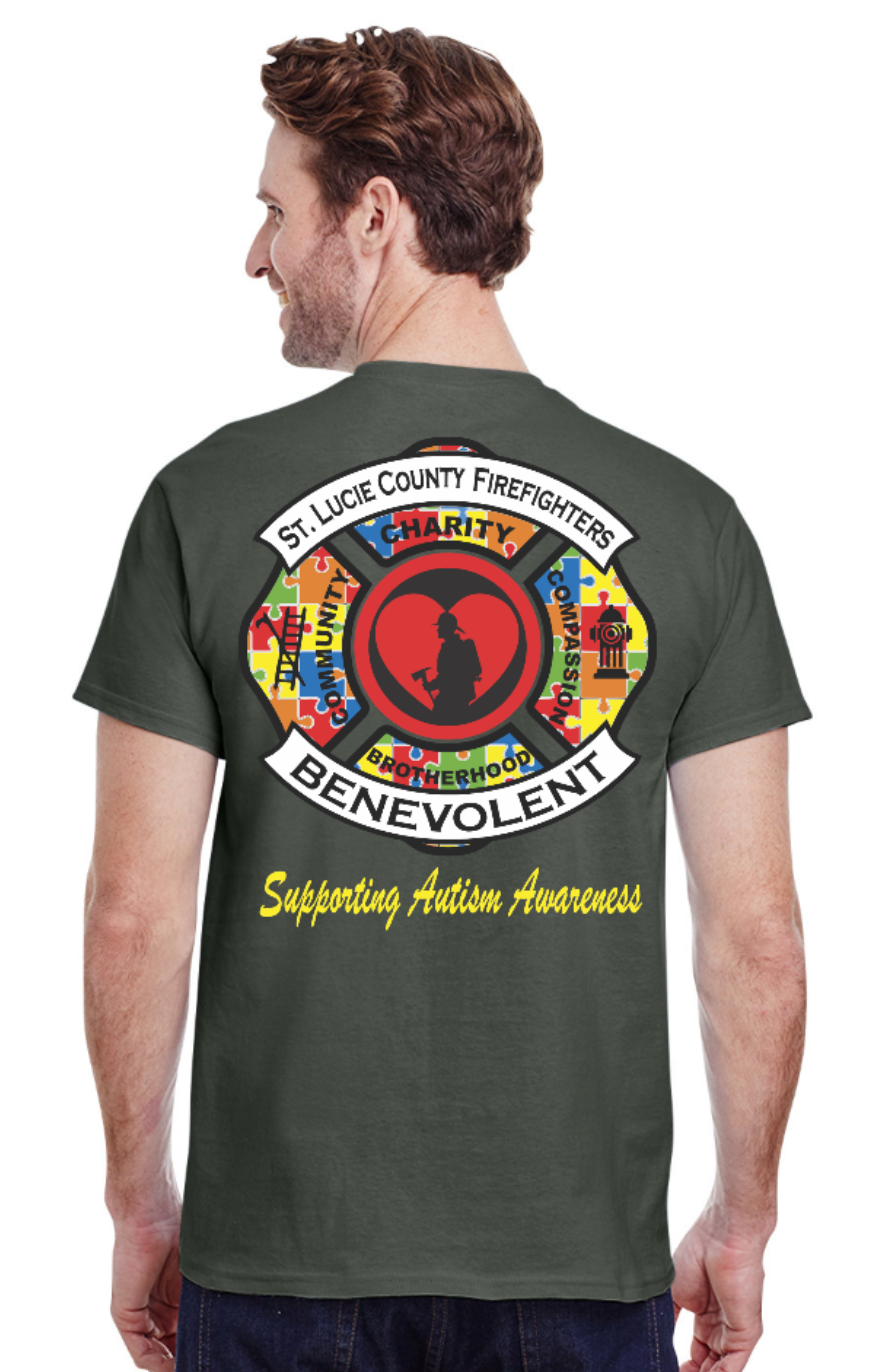 Benevolent Autism Shirts - Cotton Short Sleeve (5 Color Options)