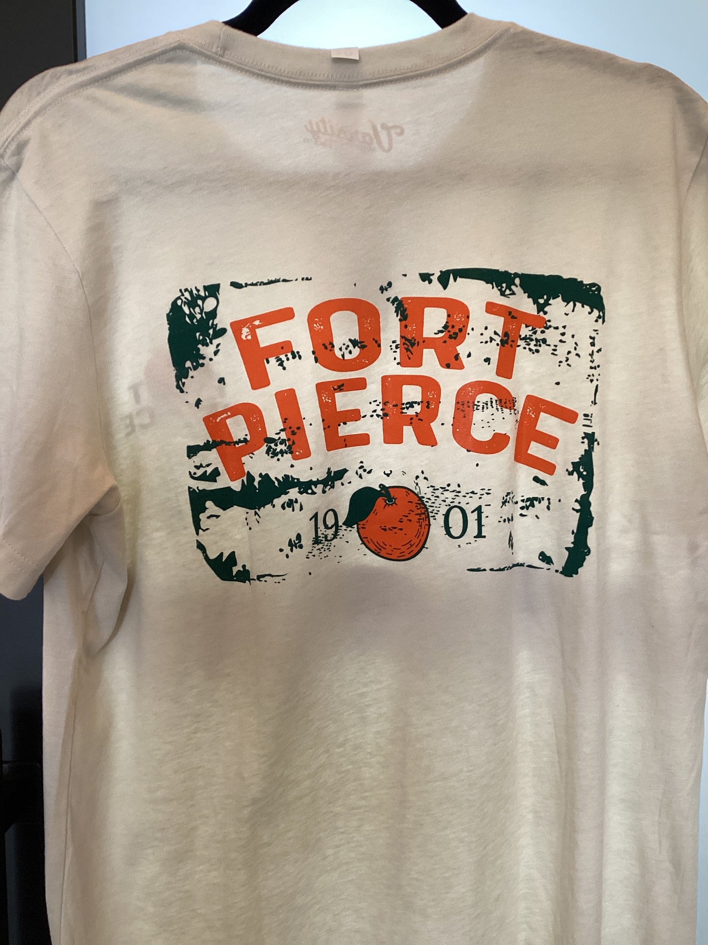 Fort Pierce License Plate Shirt