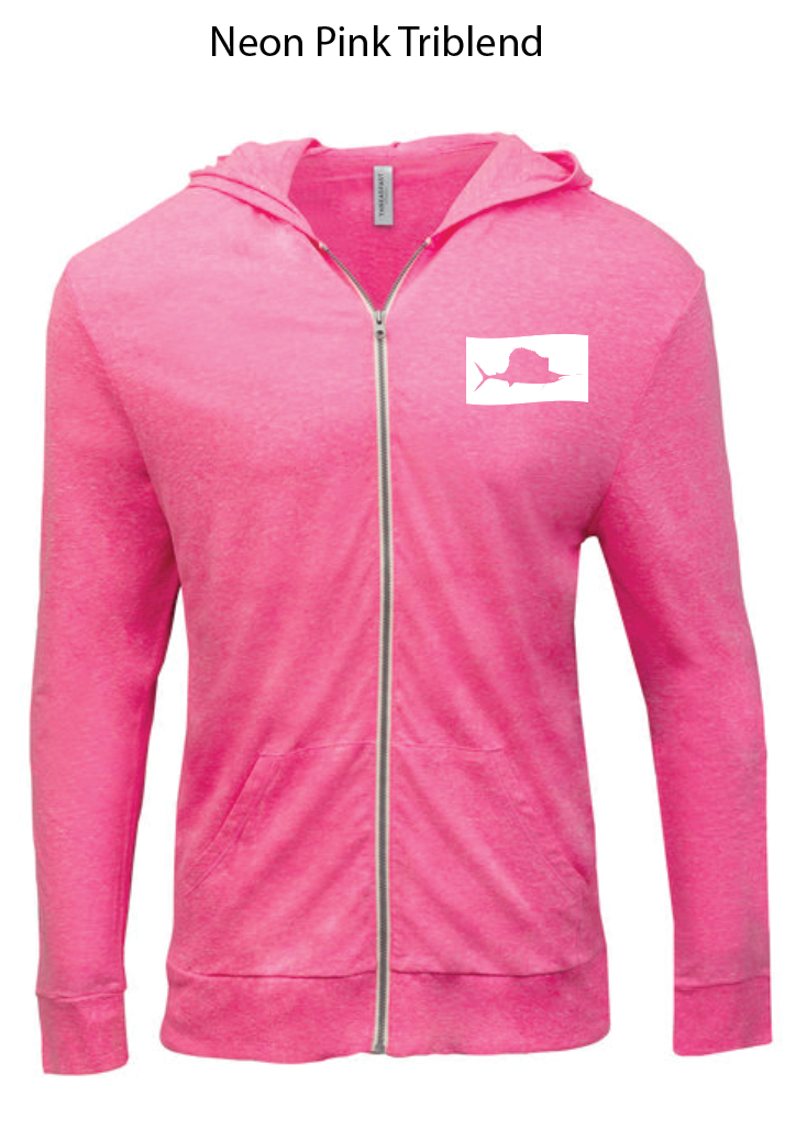 Sailfish Lightweight Zip Up Hoodie