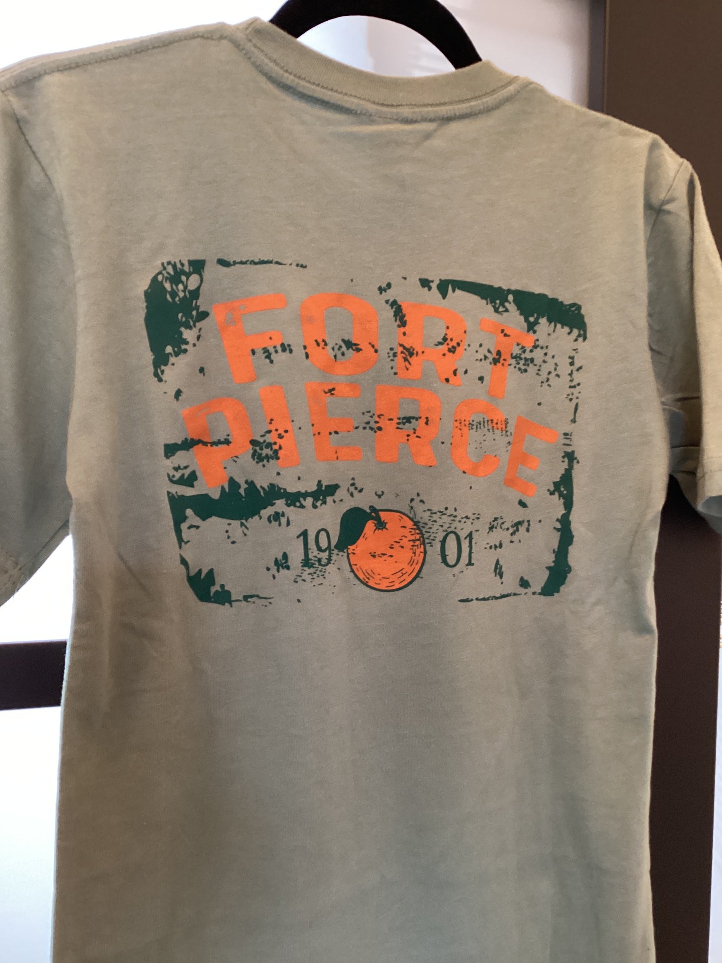 Fort Pierce License Plate Shirt