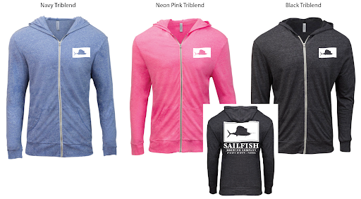 Sailfish Lightweight Zip Up Hoodie