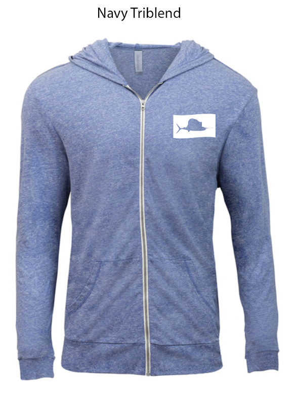 Sailfish Lightweight Zip Up Hoodie