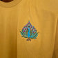 Pretty as a Peacock Gold Embroidered Shirt