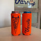 Varsity Penant Logo Slim Can Koozies
