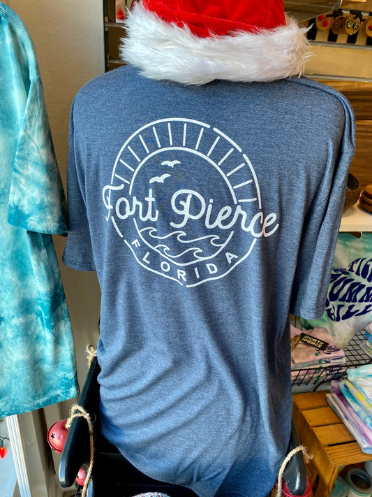 Fort Pierce Sunrise Logo Shirt